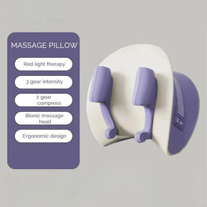 Oreiller de massage ergonomique: confort profond, détente instantanée