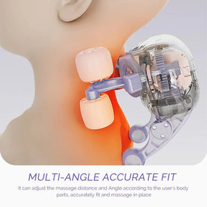 Oreiller de massage ergonomique: confort profond, détente instantanée