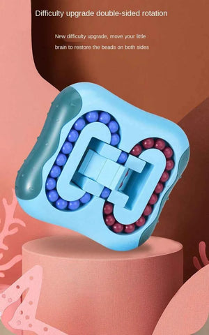 Rotating Magic Bean Fingertip Toy Puzzles Games for Kids Adults Intelligence Montessori Educational Toys