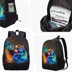 Sac à dos imprégné à motif de jeux - tendance 2025