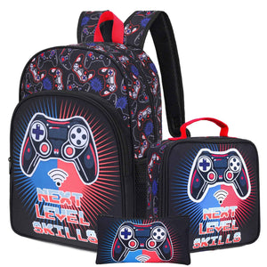Sac à dos imprégné à motif de jeux - tendance 2025