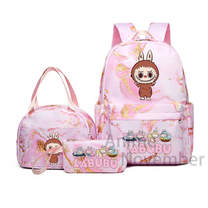 Ensemble de Sac à Dos Labubu - Tendance et Style Moderne