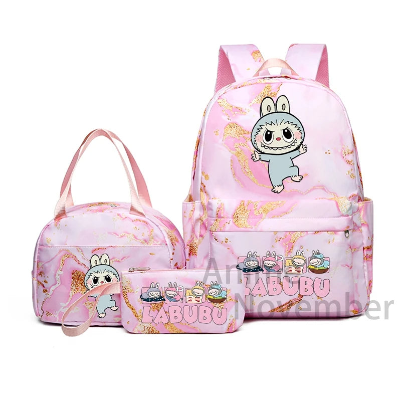 Ensemble de Sac à Dos Labubu - Tendance et Style Moderne