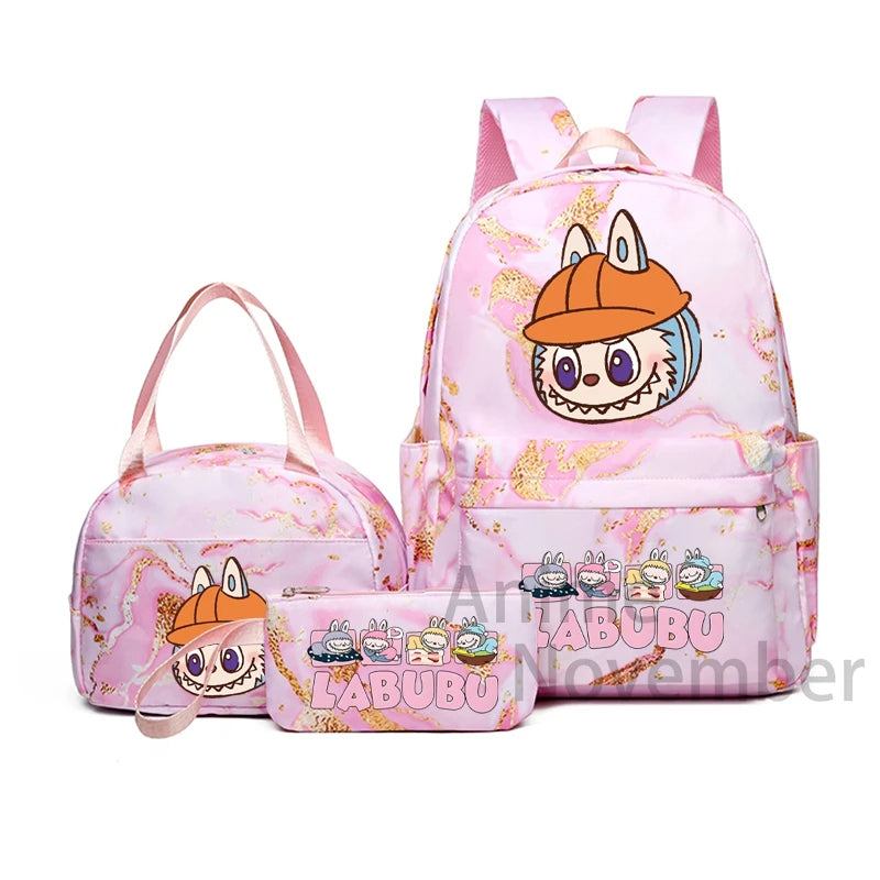 Ensemble de Sac à Dos Labubu - Tendance et Style Moderne