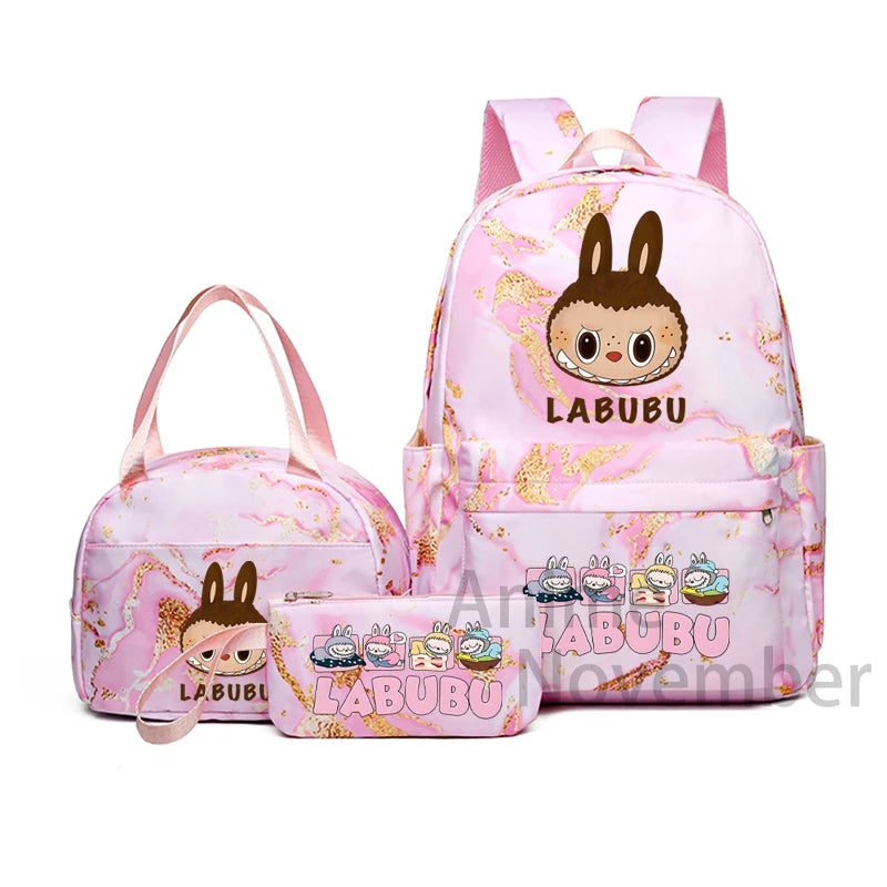 Ensemble de Sac à Dos Labubu - Tendance et Style Moderne