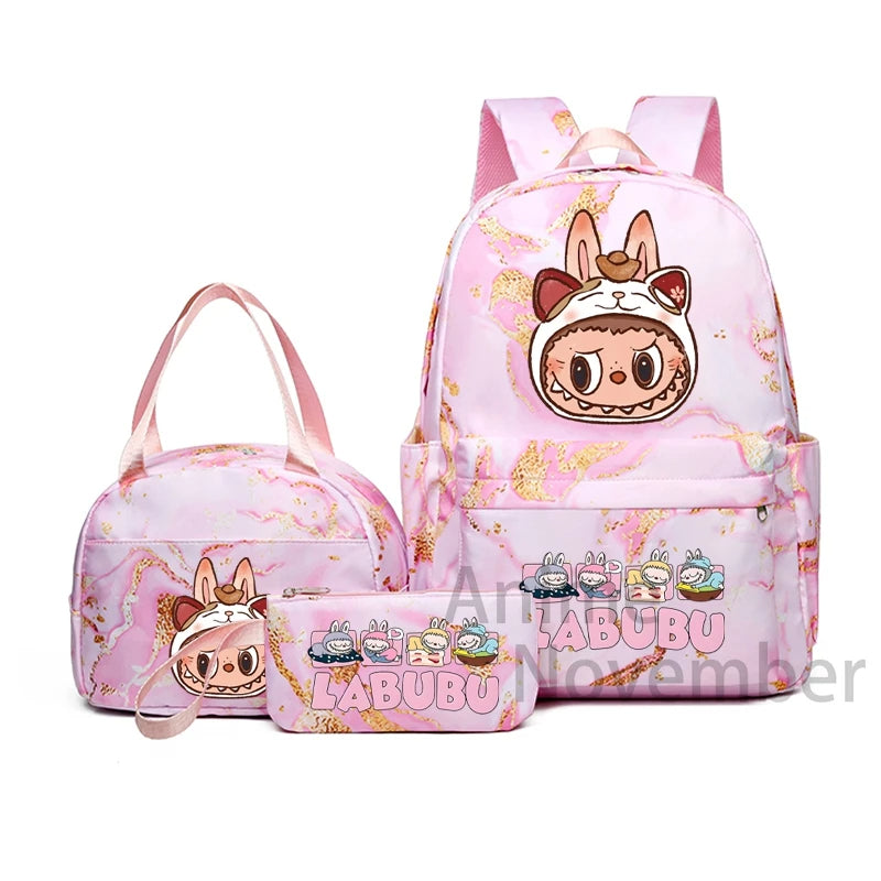 Ensemble de Sac à Dos Labubu - Tendance et Style Moderne