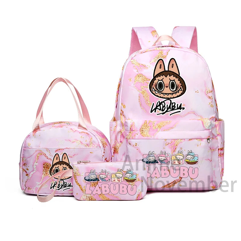 Ensemble de Sac à Dos Labubu - Tendance et Style Moderne