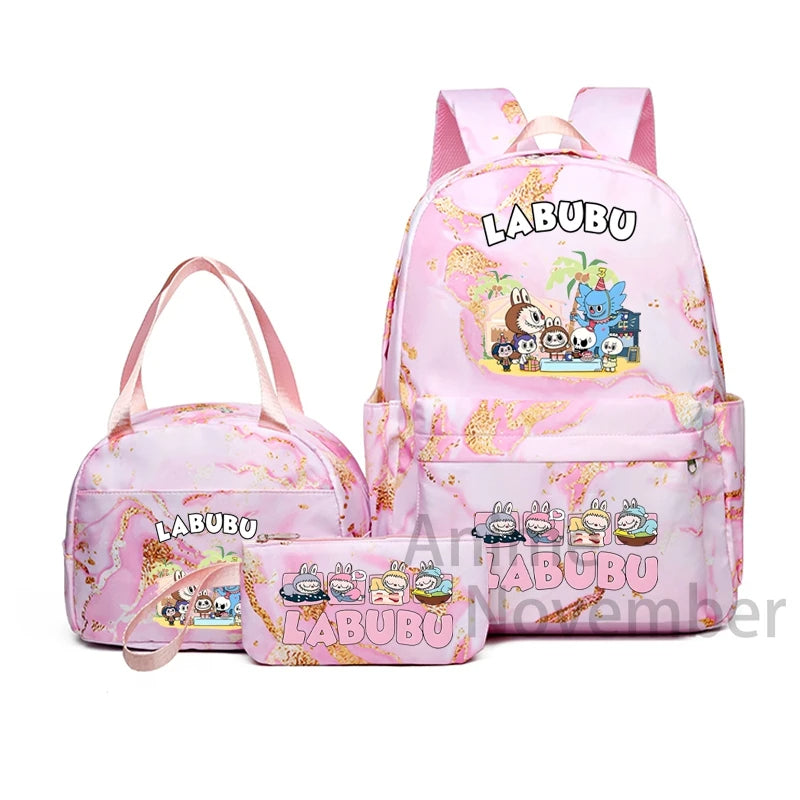 Ensemble de Sac à Dos Labubu - Tendance et Style Moderne