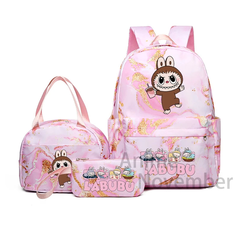 Ensemble de Sac à Dos Labubu - Tendance et Style Moderne