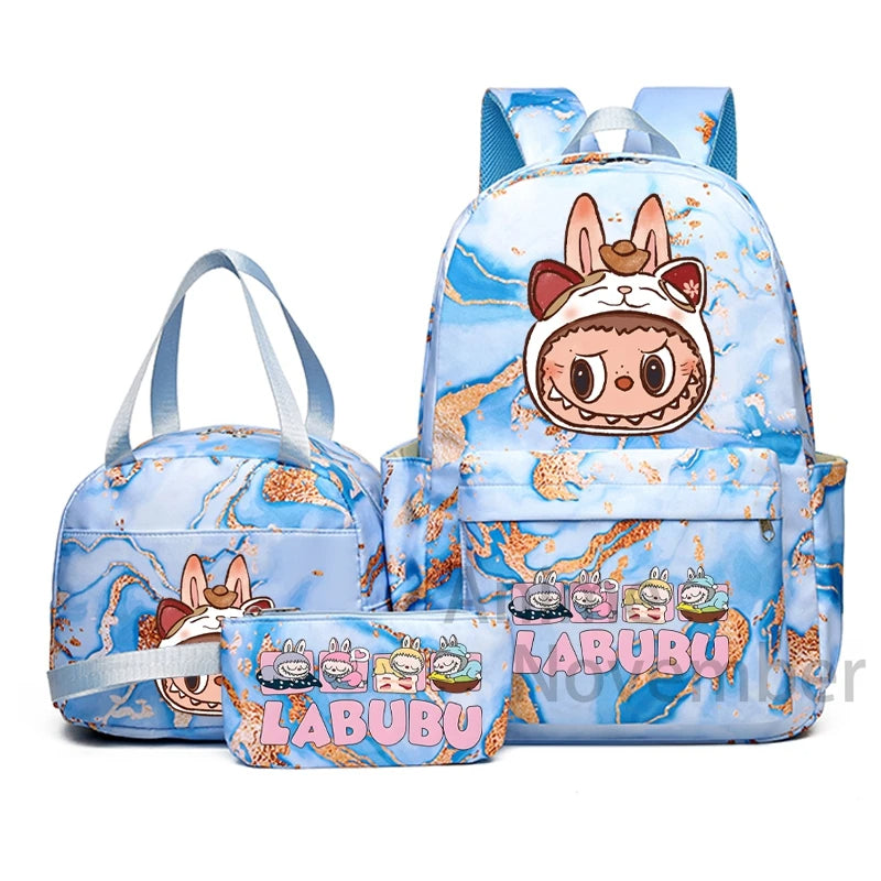 Ensemble de Sac à Dos Labubu - Tendance et Style Moderne