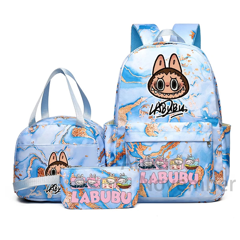 Ensemble de Sac à Dos Labubu - Tendance et Style Moderne