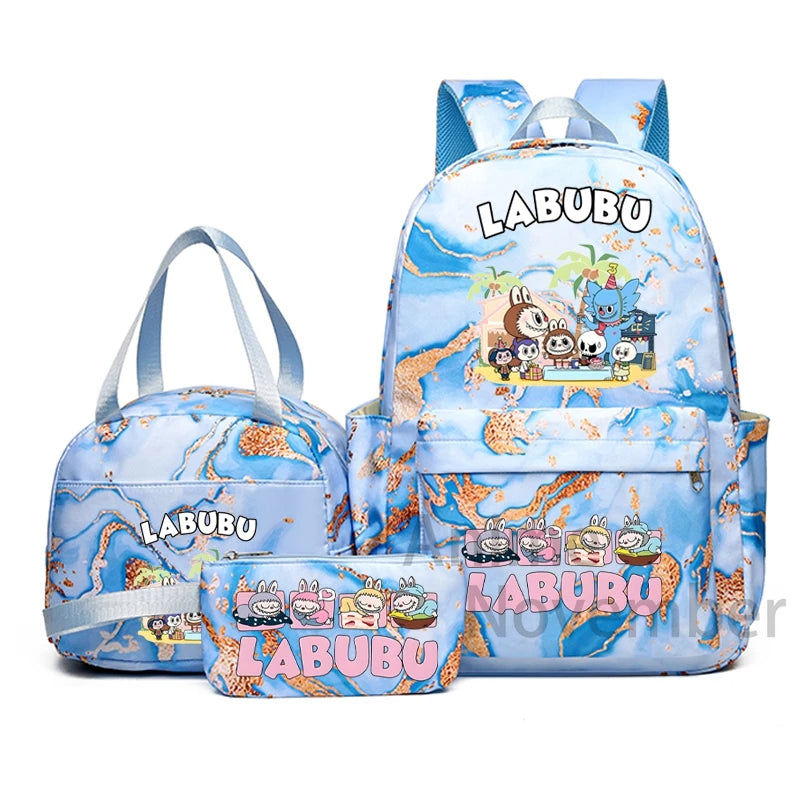 Ensemble de Sac à Dos Labubu - Tendance et Style Moderne