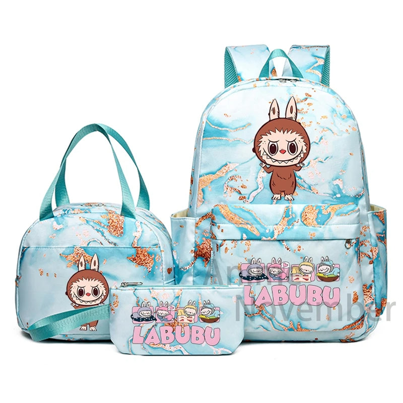 Ensemble de Sac à Dos Labubu - Tendance et Style Moderne