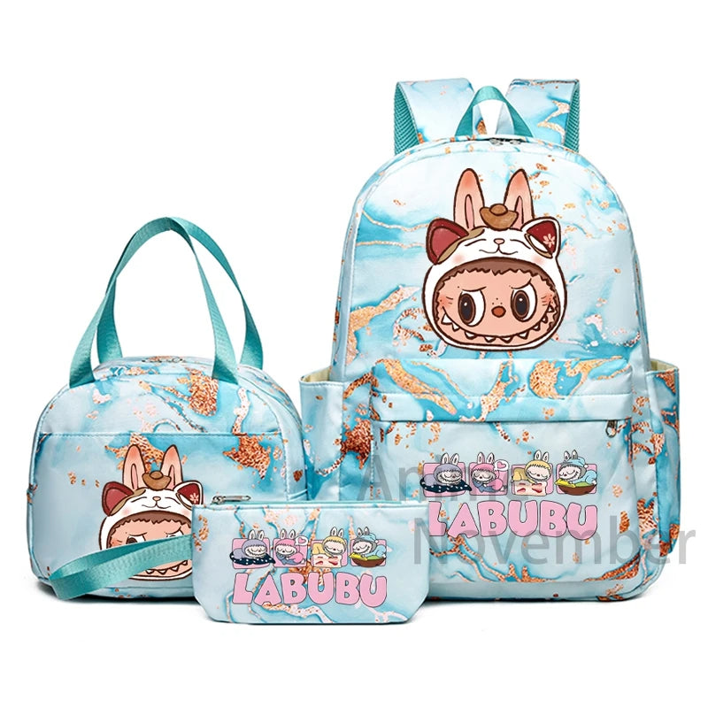 Ensemble de Sac à Dos Labubu - Tendance et Style Moderne