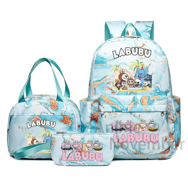 Ensemble de Sac à Dos Labubu - Tendance et Style Moderne