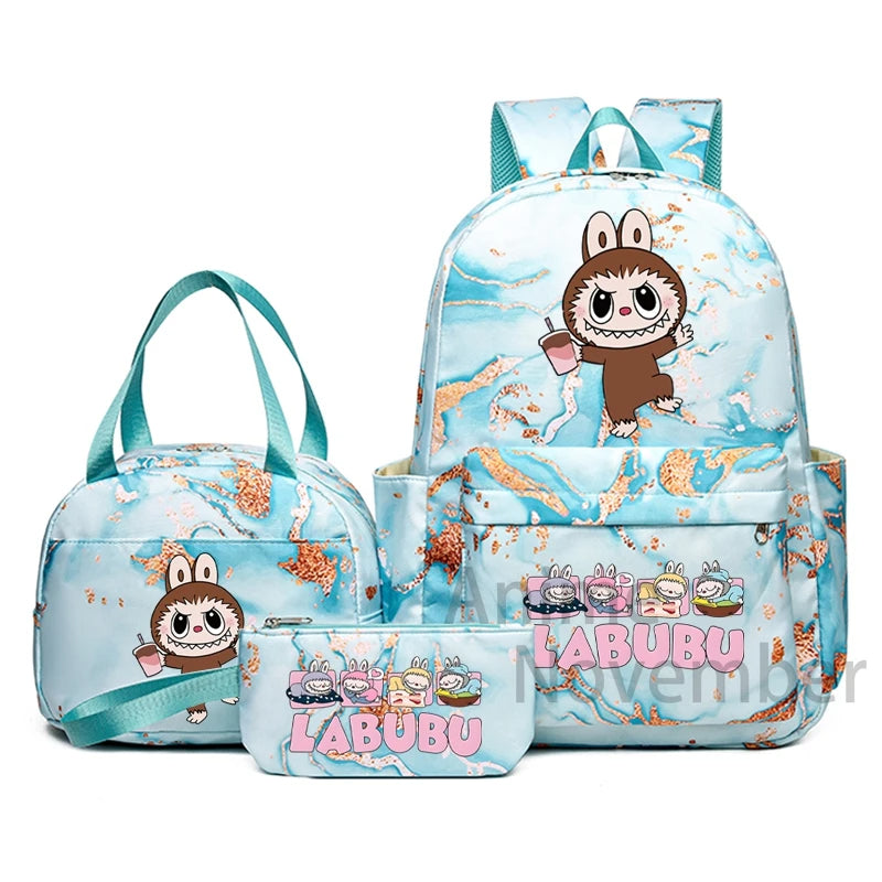 Ensemble de Sac à Dos Labubu - Tendance et Style Moderne