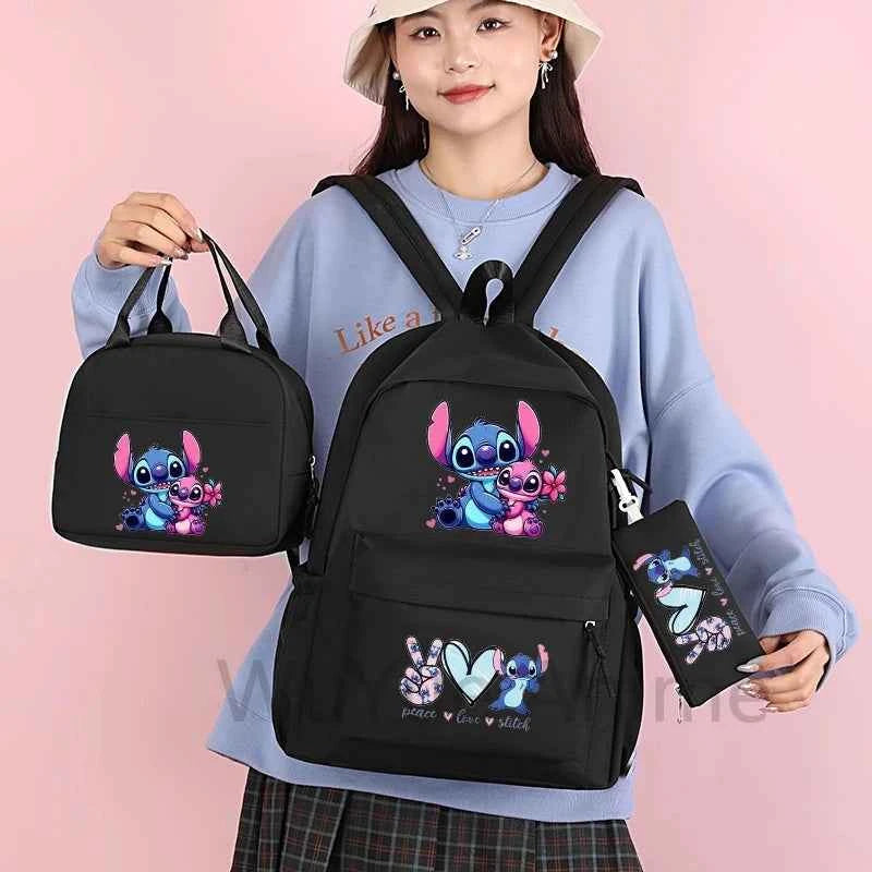 Ensemble Sac à Dos Stitch Lilo - Le kit indispensable pour l'école