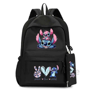Ensemble Sac à Dos Stitch Lilo - Le kit indispensable pour l'école