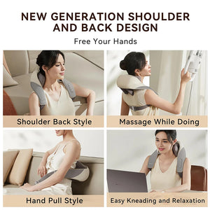 Masseur épaule et cou électrique sans fil