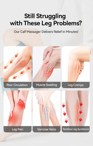 Appareil de Compression d’Air pour Jambes Chauffant – Massage & Circulation