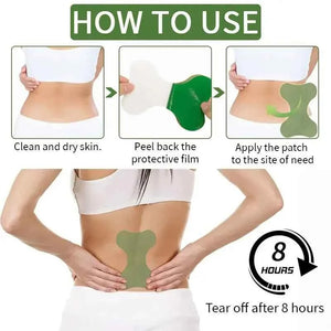 12/36/72PCS Lumbar Vertebra Patch Back Waist Self-heating Paste for Running Yoga Fitness Exercise