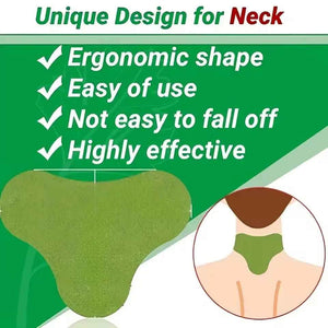 12/24/60 Piece Non-Woven Mugwort Heat Patches for Neck, Back, Knees Winter Self-Heating Care Patch  Acupuncture Patch