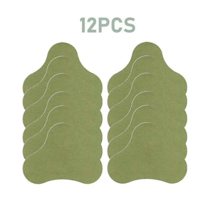 12/24/60 Piece Non-Woven Mugwort Heat Patches for Neck, Back, Knees Winter Self-Heating Care Patch  Acupuncture Patch