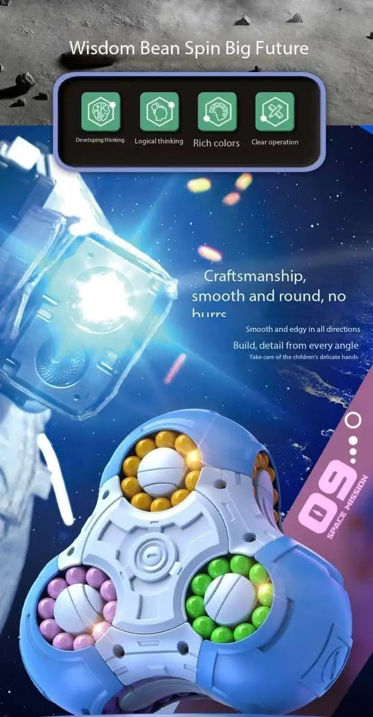 Nouveau puzzle unique à neuf faces stéréoscopique espace magique