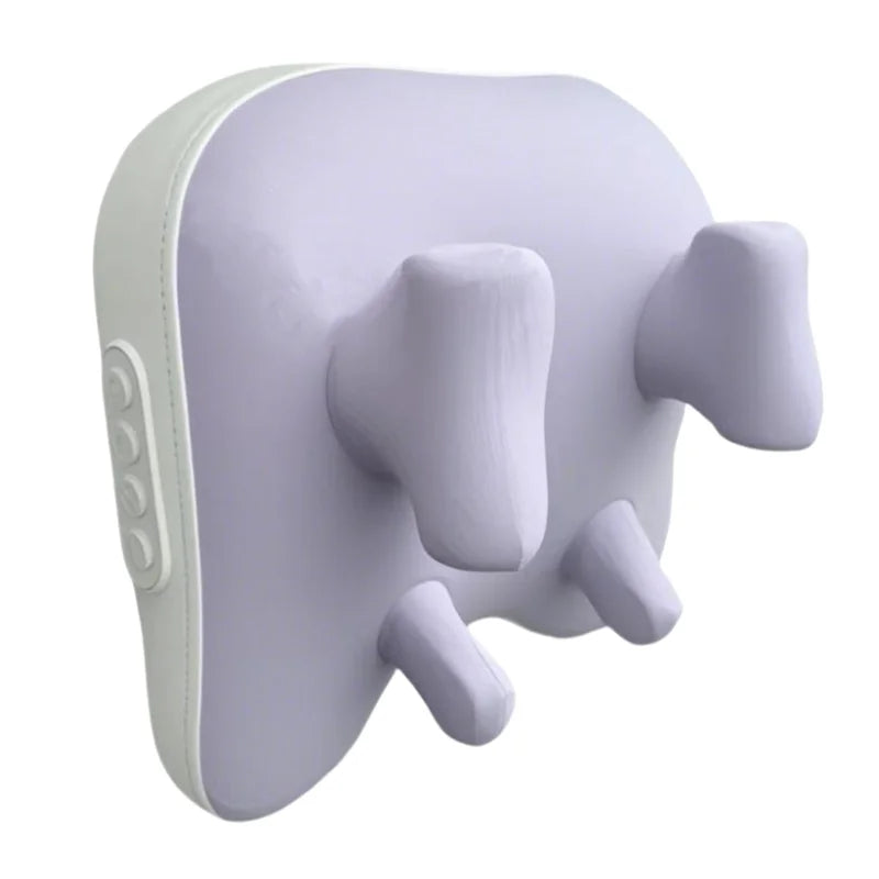 Oreiller masseur pour dos, nuque et épaules — confort profond, détente instantanée