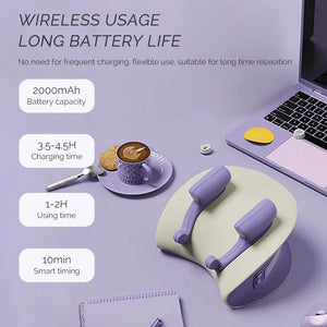 Oreiller de massage ergonomique: confort profond, détente instantanée