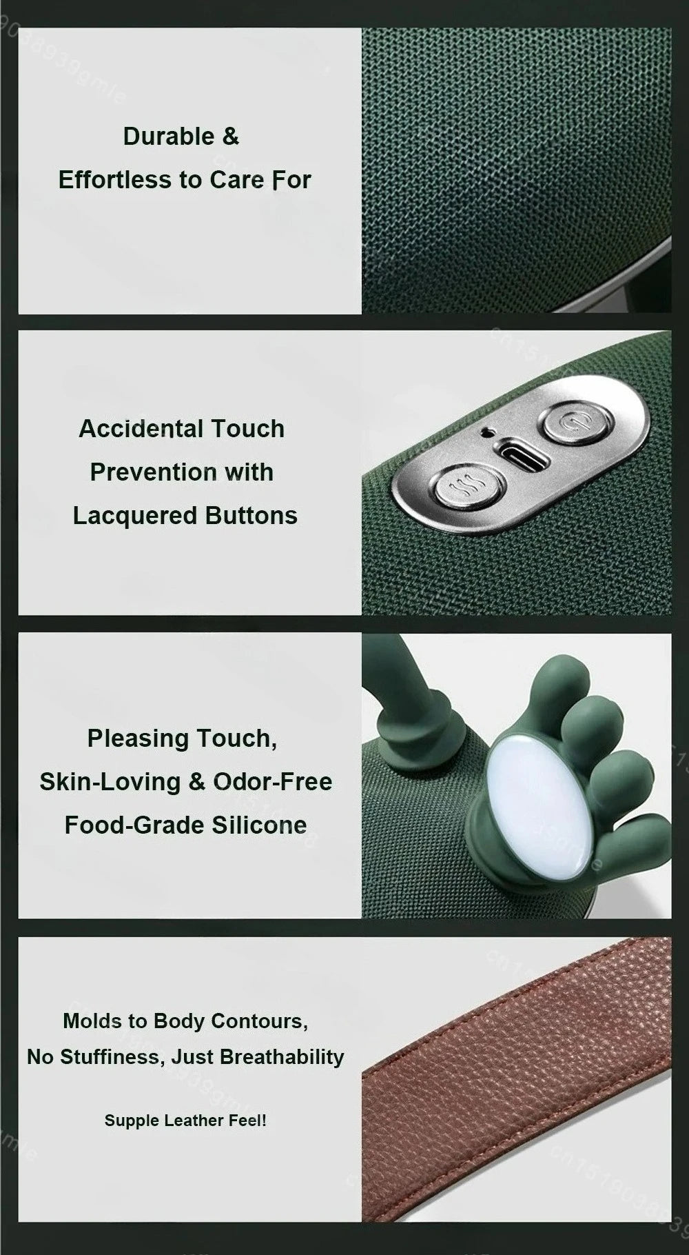 ﻿Masseur Électronique 6 en 1 Soulagement Professionnel des Douleurs Musculaires à domicile