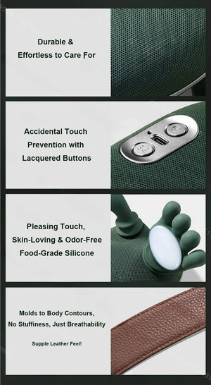 ﻿Masseur Électronique 6 en 1 Soulagement Professionnel des Douleurs Musculaires à domicile