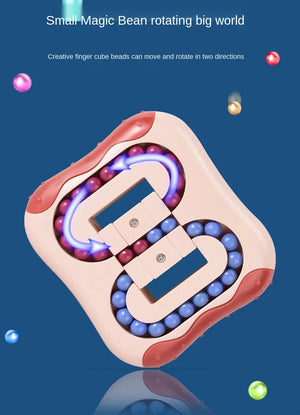 Rotating Magic Bean Fingertip Toy Puzzles Games for Kids Adults Intelligence Montessori Educational Toys
