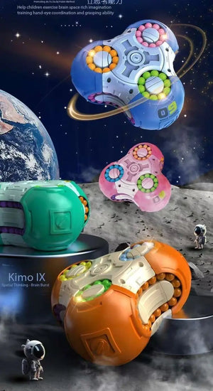 Nouveau puzzle unique à neuf faces stéréoscopique espace magique