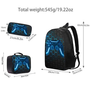 Sac à dos jeux avec motif ludique et design fun