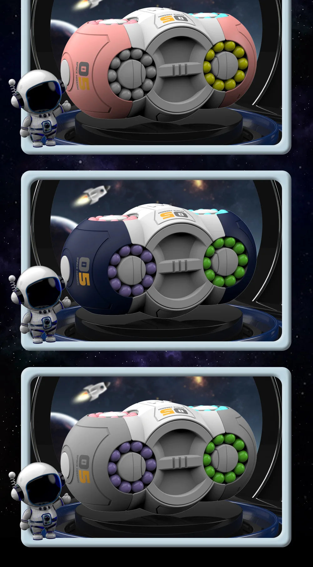 Jeu de puzzle pour enfants Cube magique anti-stress