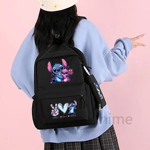 Ensemble de sac à dos d'Stitch et Lilo - Kivaroo