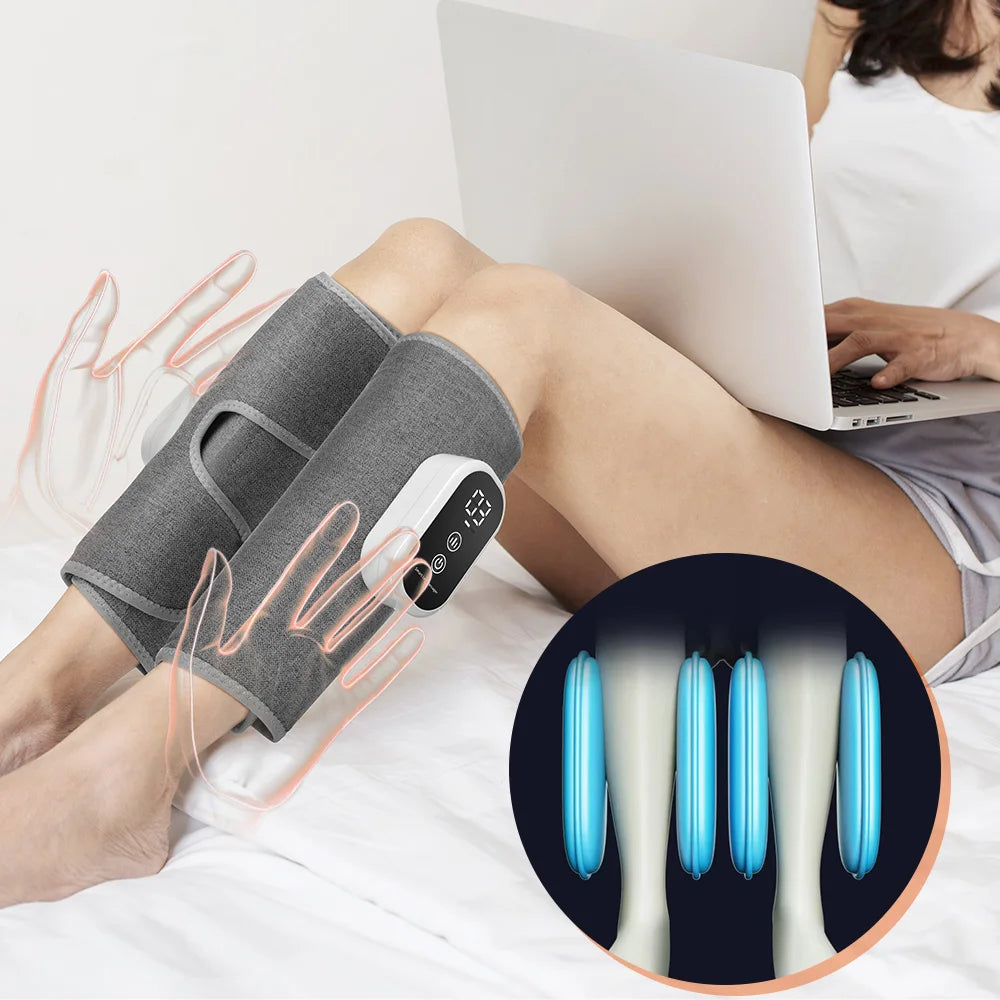 Appareil de Compression d’Air pour Jambes Chauffant –Bien-être & Circulation | Kivaroo