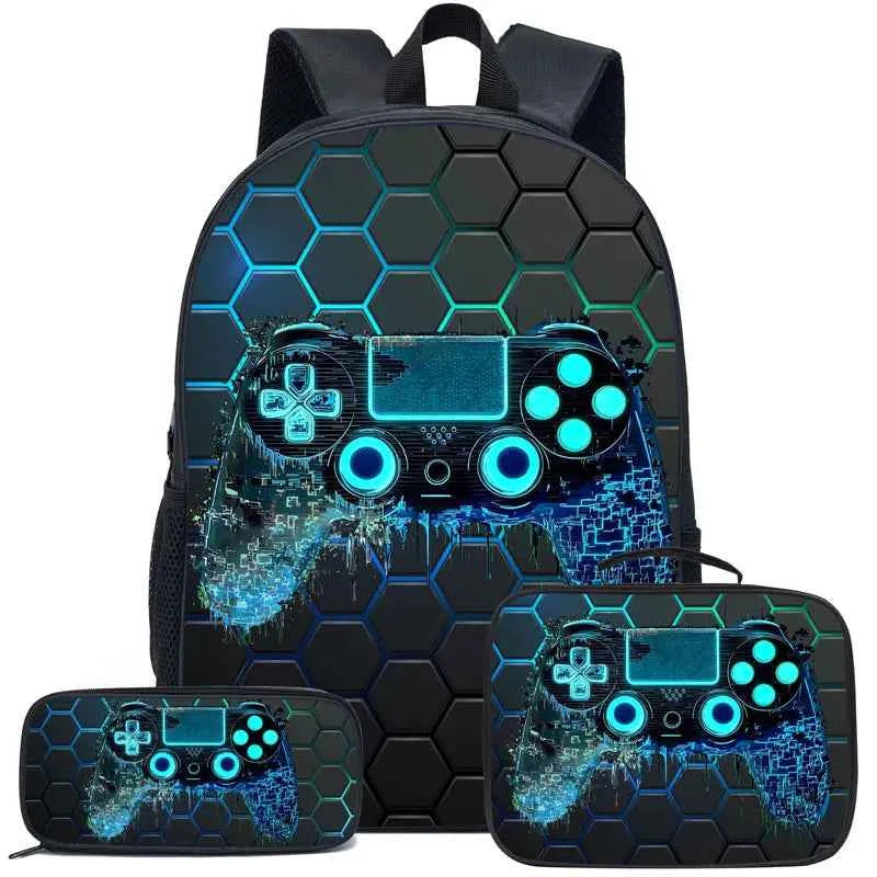 Sac à dos imprégné à motif de jeux - tendance 2025