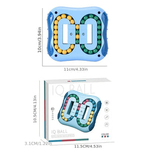 Rotating Magic Bean Fingertip Toy Puzzles Games for Kids Adults Intelligence Montessori Educational Toys