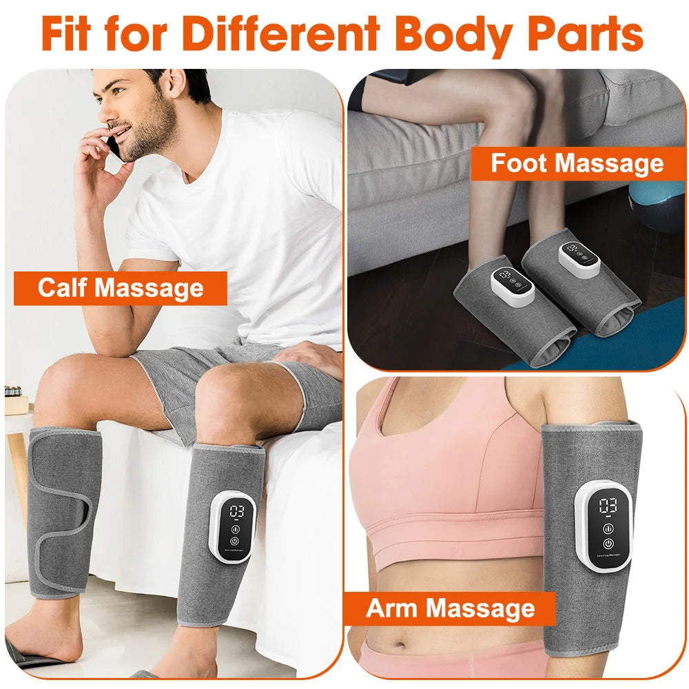 Appareil de Compression d’Air pour Jambes Chauffant –Bien-être & Circulation | Kivaroo
