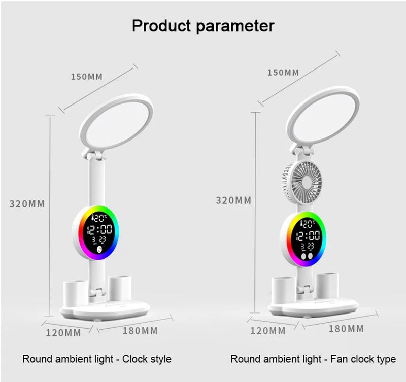 Lampe de chevet rechargeable pour étude, lecture...