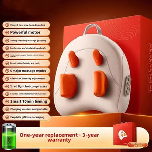 Oreiller masseur pour dos, nuque et épaules — confort profond, détente instantanée