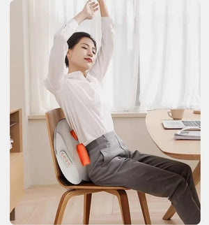 Oreiller masseur pour dos, nuque et épaules — confort profond, détente instantanée