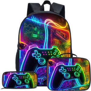 Sac à dos imprégné à motif de jeux - tendance 2025