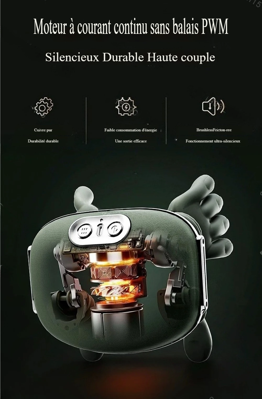 ﻿Masseur Électronique 6 en 1 Soulagement Professionnel des Douleurs Musculaires à domicile