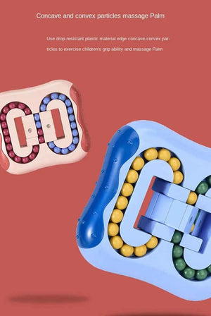 Rotating Magic Bean Fingertip Toy Puzzles Games for Kids Adults Intelligence Montessori Educational Toys