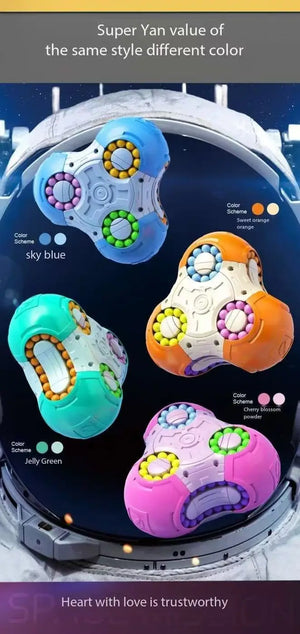 Nouveau puzzle unique à neuf faces stéréoscopique espace magique