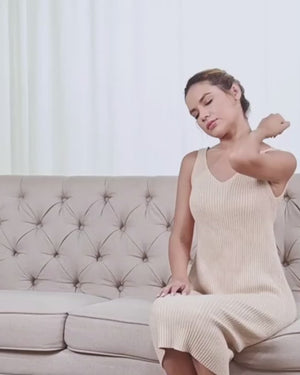 Oreiller de massage ergonomique: confort profond, détente instantanée