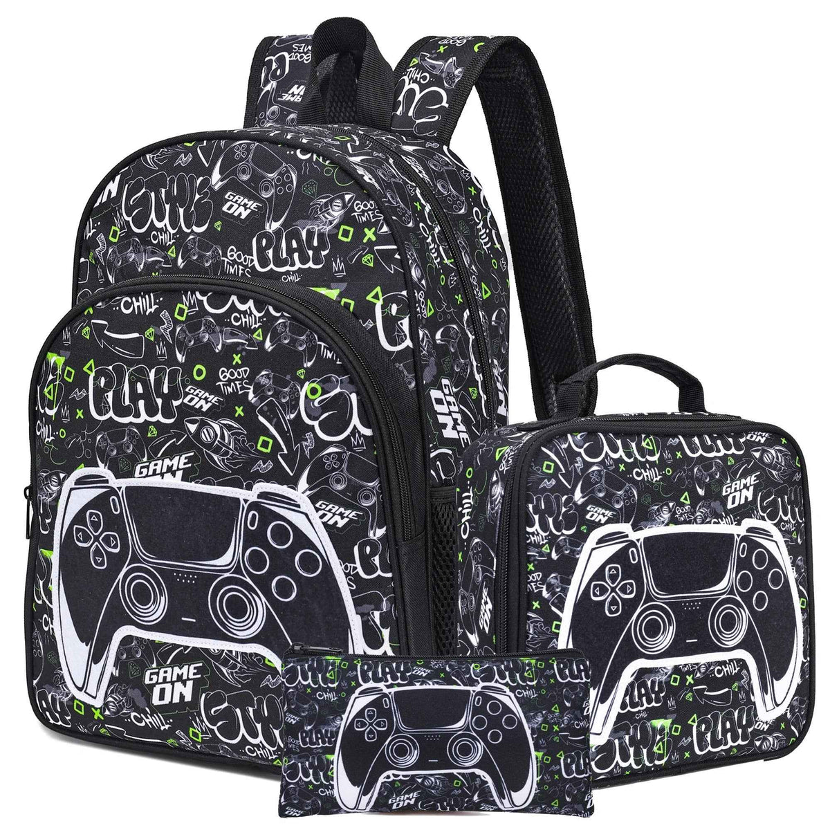 Sac à dos imprégné à motif de jeux - tendance 2025